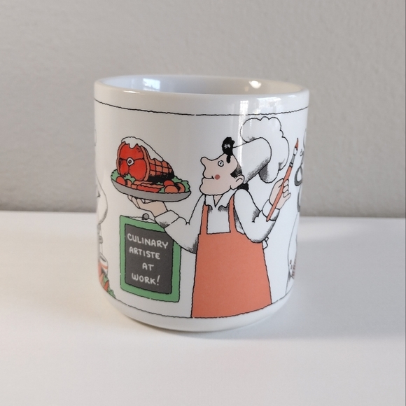 Vintage Chef Kitchen Coffee Mug Tea Cup American Greetings Designers Collection - Picture 3 of 4